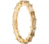 P D PAOLA Bague 'Paola' or / transparent, Taille 52