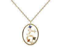P D PAOLA - Collier Vierge - Argent Sterling 925 Plaqué Or 18 carats - Bijoux pour Femme