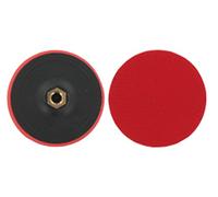 P-D-W Plateau de ponçage 125 mm pour disques abrasifs avec velcro Ø 125 mm - Mandrin M14 pour perceuse et visseuse sans fil.