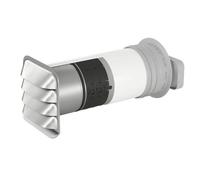 P-E-Jal Col Flux 150 Boîtier Mural Avec Boîte Thermos, Blanc, Acier Inox