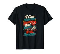 P.E. Teacher Heart Beat Coach Sifflet Humour T-Shirt