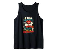 P.E. Teacher Heart Beat Éducation Physique Débardeur
