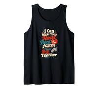 P.E. Teacher Heart Beat Gym Class Humour Débardeur