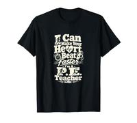 P.E. Teacher Heart Beat T-Shirt