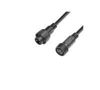 Cameo P EX 010 Câble rallonge secteur - Câble d'alimentation IP65 - Rallonge de 10 m - Utilisation extérieure - Noire