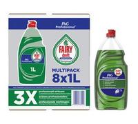 Fairy Professional Lot de 8 bouteilles de liquide vaisselle 1 l