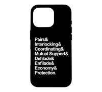 P.I.C.M.D.E.E.P. Acronyme Militaire Mitrailleur Coque pour iPhone 16 Pro