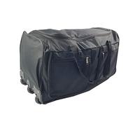 P.I.Sport N.Y. Grand sac de voyage souple avec roulettes Taille M-60L, XL-115L, XXL-145L, noir, Noir , 145L, Valises et trolleys