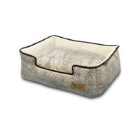 P.L.A.Y. (Pet Lifestyle And You)-Panier ‘Lounge Bed’, Moderne, Ergonomique et Écologique, Dehoussable, Lavable au Lave-Linge, Qualité Supérieur, 4 Tailles