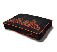 P.L.A.Y. Pet Lifestyle and You SFyline Coussin rectangulaire pour Chien Motif San Francisco Orange Petit modèle