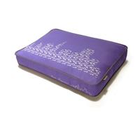 P.L.A.Y. Pet Lifestyle and You SFyline Coussin rectangulaire pour Chien Motif San Francisco Violet Petit modèle