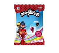P.M.I. TRADING & ENTERPRISE- Coccinelle ou Chat Noir Tampon avec Figurine 3D, 22505, Multicolore