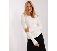 P-M Pull Awaq classique pour femmes écru S/M