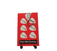 P McCartney Coffret cadeau avec 6 médiators et 1 porte-clés