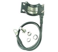 P/N : FSEI-12-1B15, Kit de mise à la terre compact universel 1,27 cm - Fil noir de 1,5 m (30)