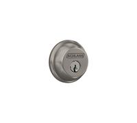 P ne dormant Schlage B60 N 619 cl , 1 c t , s curit r sidentielle maximale, nickel satin