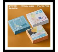 (P.O.B) SEVENTEEN SPILL THE FEELS 12th Mini Album (FEEL NEW Ver + Gift Card) K-POP SEALED