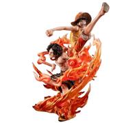 MegaHouse Figurine Luffy & Ace – Portrait of Pirates Neo-Maximum 24,5 cm 20Th Limited