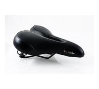 P & P pro cycling Airtikus amplifié 608 V Selle Confortable Adulte Unisexe, Noir, 280 x 210mm
