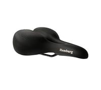 P & P pro cycling Hamburg 040 Selle Confortable Adulte Unisexe, Noir, 268 x 255mm