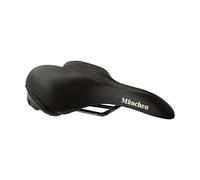 P & P pro cycling Munich 089 Selle Confortable Adulte Unisexe, Noir, 265 x 195mm