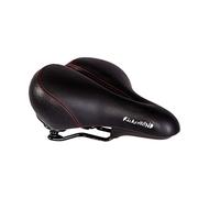 P&P pro cycling P&P Selle Confortable Dorwind 802, uni, 265 x 210 mm, 700 g, Noir/Rouge