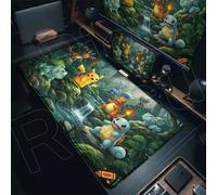 P-pokemon Bulbasaur tapis de souris en caoutchouc tapis de souris grand Anime accessoires de jeu tapis Kawaii armoire clavier bureau tapis de bureau B2