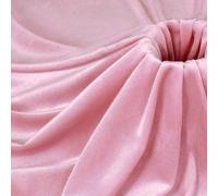 P Pothuiny The Yard Tissu en velours rose extensible et doux pour couture, vêtements, tapisserie d'ameublement - 90 % polyester, 10 % élasthanne - 0,9 m x 152,4 cm de large