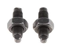 P Prettyia 2pcs Vis de Réglage de Soupape de Moteur en Alliage d'aluminium pour VTT Moto 50-125cc