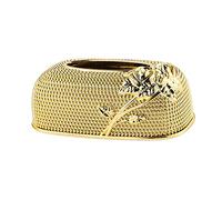 P Prettyia Boîte à Mouchoirs Couverture Maison Voiture Comptoir Serviette Papier Cas Décor - Or