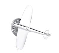 P Prettyia Broche en Cuivre pour Hommes et Femmes-Avion