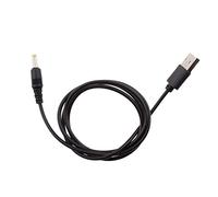P Prettyia Câble d'alimentation USB 2.0 A Mâle vers DC 4.0x1.7mm 5 Volts DC Barrel Jack pour Cordon de Câble USB vers DC 4.0x1.7mm Noir (DC 4.0mm X 1.7mm)