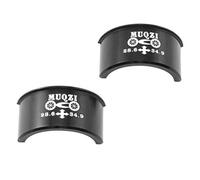 P Prettyia Convertisseur de Diamètre D'adaptateur pour Pince de Dérailleur Avant de Bicyclette de 28,6 à 34,9 Mm