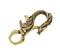 P Prettyia Fermoir Porte Clé Mousquetons Phoenix en Laiton Accessoire Breloque Ethniques Sophistiquée pour Personnaliser