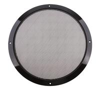 P Prettyia Grille de Maille en Métal de Cercle Décoratif de Couverture de Haut-Parleur de Voiture de 10 Pouces
