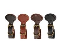 P Prettyia Lot de 10 Boucles Fermoir à Boutons DIY Boucle Cuir pour Sacs à Main, Sac à Dos