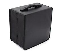 P Prettyia Pochette de rangement pour CD et DVD - Pour 288/400/520 disques - Noir - 520 pièces