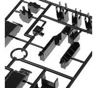 P Prettyia Support d'affichage pour figurines Gundam 1/60 1/100 - Noir comme décrit