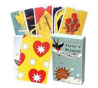P 's Whisper Tarot Carte, symbolisme Mystique, Ensemble de 36 Cartes, Cartes de Divination, Jeu de Bonne Aventure, Illustrations faciles à interpréter, pour Guider Spirituel et Divertissement de