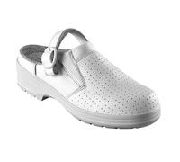 p sabot blanc daurie cuir t42