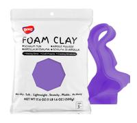 P te modeler BOHS Violet - 500 g - S chage l'air libre - Pour faux slime, effet miroir et effet fleur - 500 g