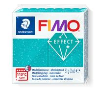 P te modeler polym re durcissante au four STAEDTLER 8010-392 FIMO Effect - Turquoise Galaxie (57 g)