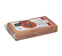 Rayher Pâte à modeler séchant à l'air sans cuisson 1 kg, terre brune, 3450272