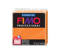 P te polym re souple Staedtler Fimo Professional, orange, 57 g (EF8005-4)