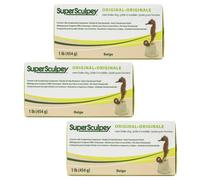 P te polym re super beige Sculpey, 450 g, paquet de 3