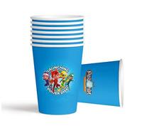 P’TIT CLOWN - Accessoires Décoration d’Anniversaire Enfant - Petronix Defenders - Licence Officielle - Assiettes, Gobelets, Serviettes, Confettis, Sachets, Cartes d’Invitation (Gobelet x8)