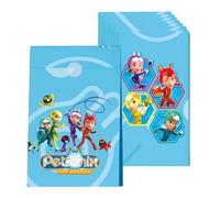 P’TIT CLOWN - Accessoires Décoration d’Anniversaire Enfant - Petronix - Licence Officielle - Assiettes, Gobelets, Serviettes, Confettis, Sachets, Cartes d’Invitation (Sachet x8)