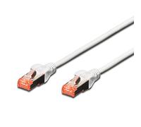 P&W WP WPC-PAT-6SF100W Câble réseau 10 m Cat6 SF/UTP (S-FTP) Blanc