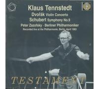 P.Zazofsky - Antonin dvorak - franz schubert klaus tennstedt, direction