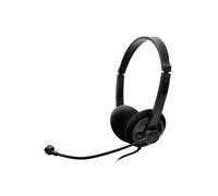 Atlantis Land P003-USB501 écouteur/casque Avec fil Arceau Bureau/Centre d'appels USB Type-A Noir Noir G